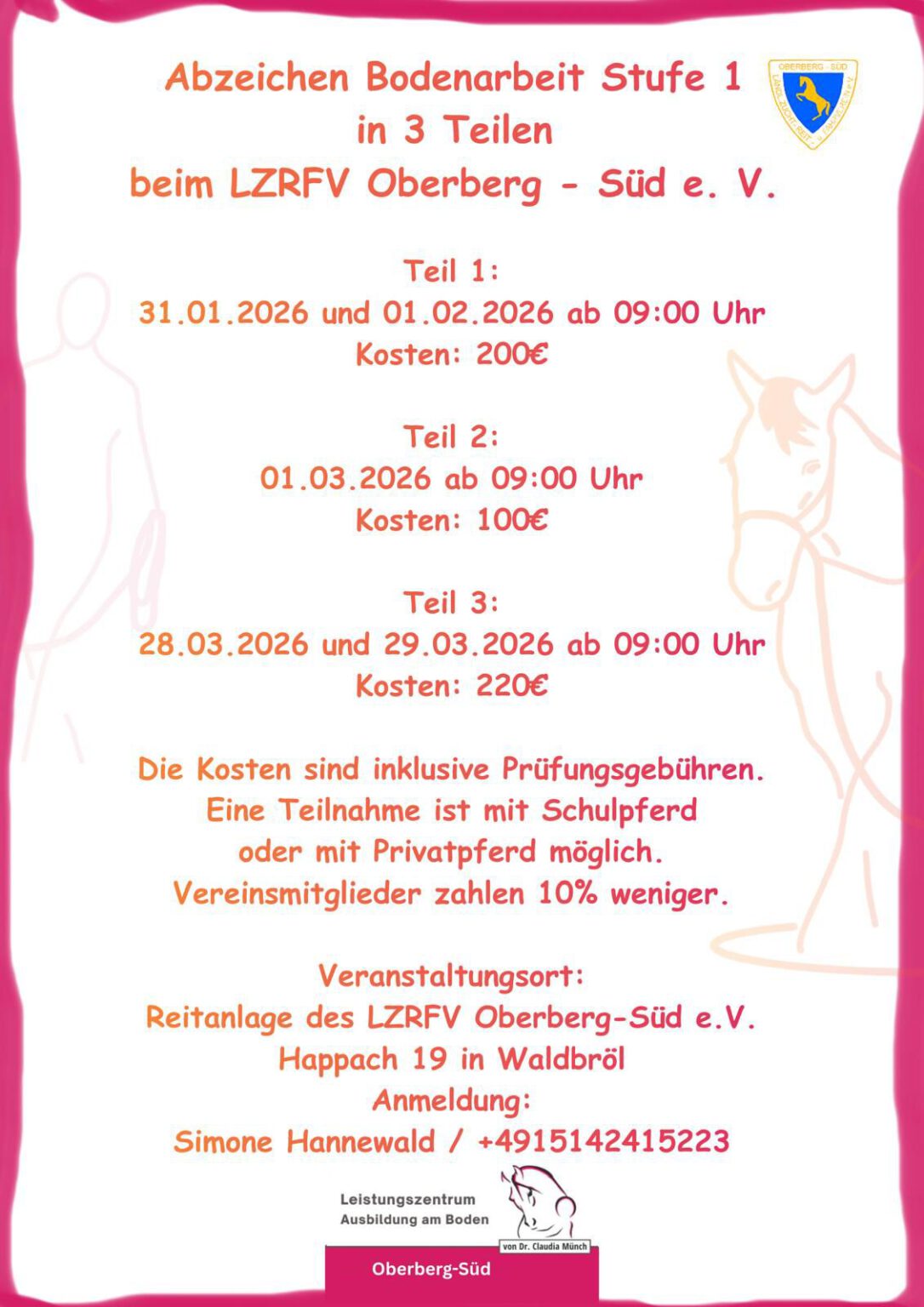 Abzeichen Bodenarbeit